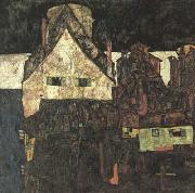 Egon Schiele The Small City I (Dead City VI) (mk12) oil painting